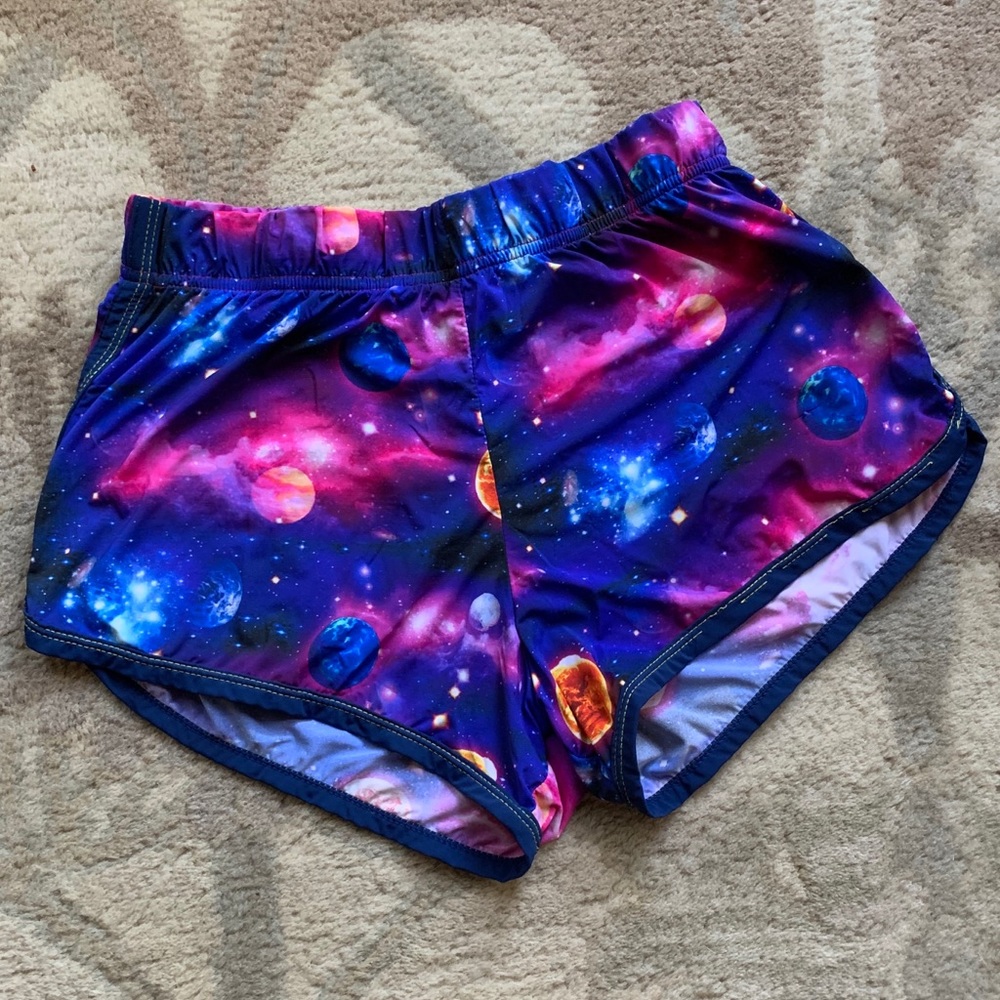Outer space Andrew Christian Workout Shorts